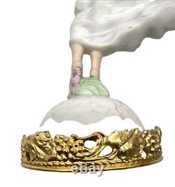 VTG Franklin Mint 1988 E. Kaufman Earth Art Nouveau Woman Figurine Porcelain