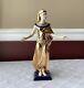 VTG Franklin Mint Selket The Goddess of Magic Porcelain Figurine 24k Gold
