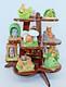 VTG Franklin Mint Woodland Surprises Lot of 12 Jaqueline B. Smith 1984 with Stand