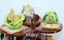 VTG Franklin Mint Woodland Surprises Lot of 12 Jaqueline B. Smith 1984 with Stand