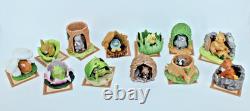 VTG Franklin Mint Woodland Surprises Lot of 12 Jaqueline B. Smith 1984 with Stand