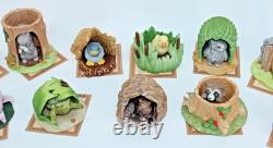 VTG Franklin Mint Woodland Surprises Lot of 12 Jaqueline B. Smith 1984 with Stand