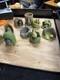 VTG Lot Collection 10 Franklin Mint Safari Surprises Porcelain Animal Figurines