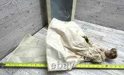 VTG Princess Diana in her Wedding Dress 19 Portrait Doll Franklin Mint With Box