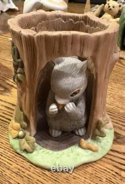 VTG Set Of 12 Franklin Mint 1984 Woodland Surprises Animal Figurines