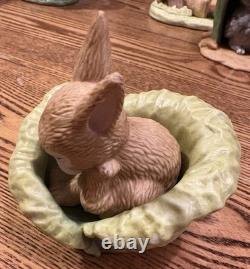 VTG Set Of 12 Franklin Mint 1984 Woodland Surprises Animal Figurines