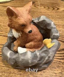 VTG Set Of 12 Franklin Mint 1984 Woodland Surprises Animal Figurines