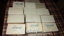 VTG Set Of 12 Franklin Mint 1984 Woodland Surprises Animal Figurines with Boxes