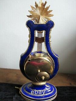 V & A Marie Antoinette Mantel Clock, Franklin Mint, Key WORKING ORDER, CHIMES