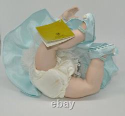 Very Cute Franklin Mint Porcelain Doll Baby Princess Diana Portrait with Tag