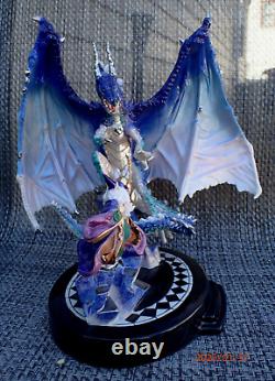 Very Nice Franklin Mint Dragon Spell Miles Pinkney Fine Porcelain Sculpture
