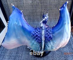Very Nice Franklin Mint Dragon Spell Miles Pinkney Fine Porcelain Sculpture