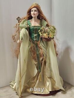 Very Rare Franklin Mint Brianna Princess Of Tara Castle Collector Doll #5893