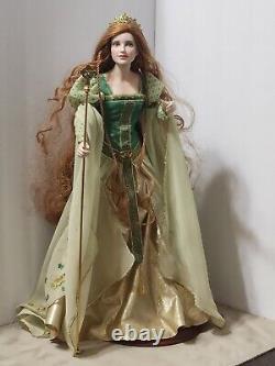 Very Rare Franklin Mint Brianna Princess Of Tara Castle Collector Doll #5893