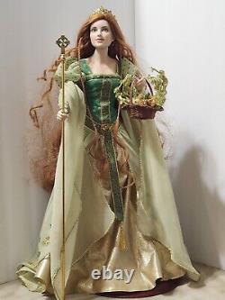 Very Rare Franklin Mint Brianna Princess Of Tara Castle Collector Doll #5893