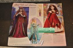 Very Rare Franklin Mint Lady Of the Lake Camelot Porcelain Doll with Sword Boxes