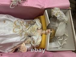 Very Rare Franklin Mint Rachel Bride by Maryse Nicole Gorgeous Doll $750 in 1990