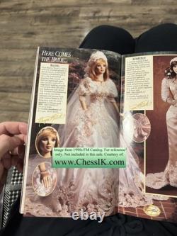 Very Rare Franklin Mint Rachel Bride by Maryse Nicole Gorgeous Doll $750 in 1990