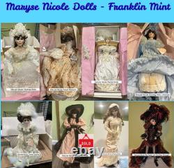 Very Rare Franklin Mint Rachel Bride by Maryse Nicole Gorgeous Doll $750 in 1990