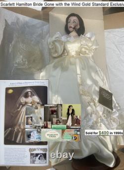 Very Rare Franklin Mint Scarlett Bride GWTW Gone with the Wind Gorgeous Doll $ave
