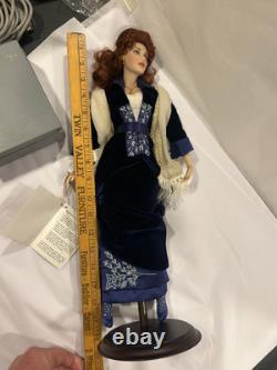 Very Rare Franklin Mint Scarlett GWTW Gone with the Wind Gorgeous Doll $ave