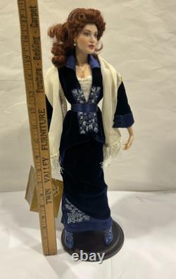 Very Rare Franklin Mint Scarlett GWTW Gone with the Wind Gorgeous Doll $ave