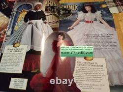 Very Rare Franklin Mint Scarlett GWTW Gone with the Wind Gorgeous Doll $ave Shame