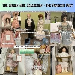 Very Rare Franklin Mint Scarlett GWTW Gone with the Wind Gorgeous Doll $ave Shame