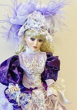 Victorian Porcelain Doll-Limited Edition Porcelain Dolls-Gift-New
