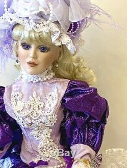 Victorian Porcelain Doll-Limited Edition Porcelain Dolls-Gift-New
