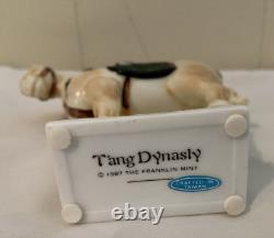 Viintage 1987 T'ang Dynasty The Franklin Mint Collectible Horse