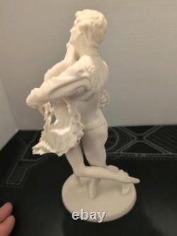 Vintage 1977 Franklin Porcelain Royal Ballet Swan Lake 9.5 See Description