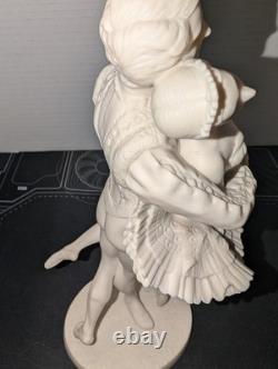 Vintage 1977 Franklin Porcelain Royal Ballet Swan Lake 9.5 See Description