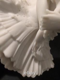 Vintage 1977 Franklin Porcelain Royal Ballet Swan Lake 9.5 See Description