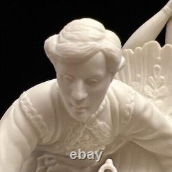 Vintage 1977 Franklin Porcelain The Royal Ballet Sculpture Swan Lake 10x8