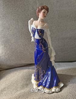 Vintage 1987 Franklin Mint Élégance de Paris Porcelain Figurine
