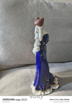 Vintage 1987 Franklin Mint Élégance de Paris Porcelain Figurine