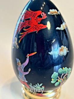Vintage 1988 FRANKLIN MINT Collector's Treasury of EGGS SET OF 11 withstands