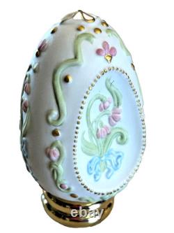 Vintage 1988 FRANKLIN MINT Collector's Treasury of EGGS SET OF 11 withstands