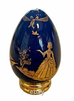 Vintage 1988 FRANKLIN MINT Collector's Treasury of EGGS SET OF 11 withstands