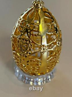 Vintage 1988 FRANKLIN MINT Collector's Treasury of EGGS SET OF 11 withstands