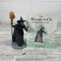 Vintage 1988 Franklin Mint Wizard of Oz WICKED WITCH OF THE WEST Figurine 4 EUC