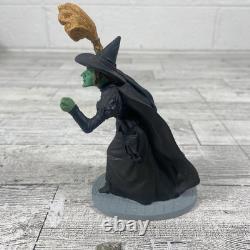 Vintage 1988 Franklin Mint Wizard of Oz WICKED WITCH OF THE WEST Figurine 4 EUC