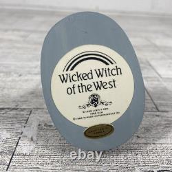 Vintage 1988 Franklin Mint Wizard of Oz WICKED WITCH OF THE WEST Figurine 4 EUC