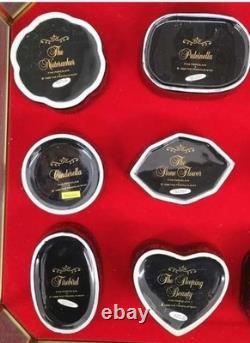 Vintage 1988 Porcelain Music Boxes Franklin Mint Russian Ballet Set of 12