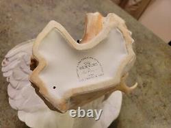Vintage 1989 Beautiful Lifelike Porcelain SNOWY OWL Figurine Franklin Mint 8.75