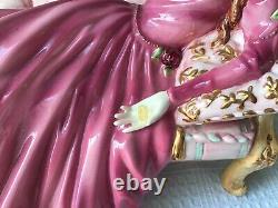 Vintage 1989 Franklin Mint Fine Porcelain Sleeping Beauty Figurine