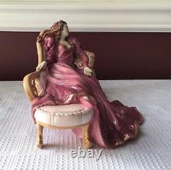 Vintage 1989 Franklin Mint Fine Porcelain Sleeping Beauty Figurine