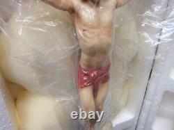 Vintage 1989 Franklin Mint THE CRUCIFIXION Jesus Fine Porcelain Figurine New
