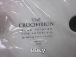 Vintage 1989 Franklin Mint THE CRUCIFIXION Jesus Fine Porcelain Figurine New